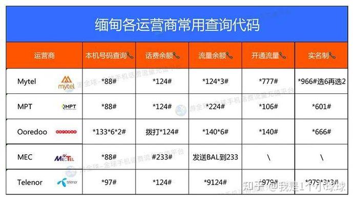 缅甸查询流量卡