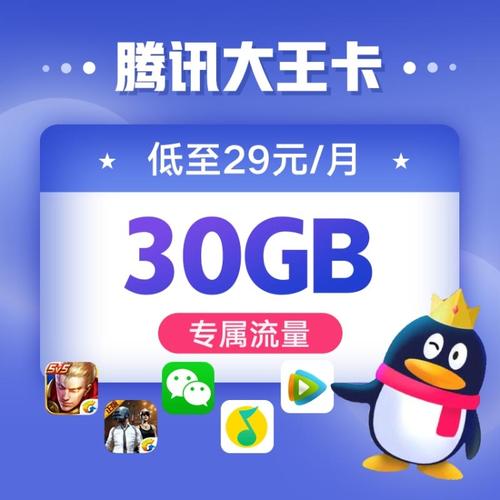 腾讯网络大王卡流量包