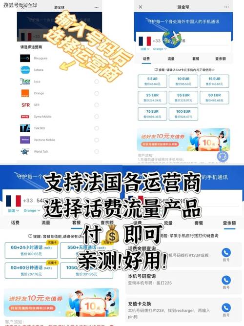 法国机场流量卡
