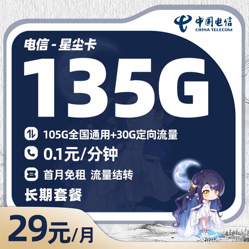 电信流量卡次月