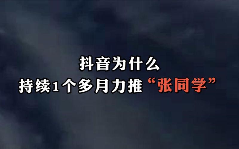 张同学的抖音歌叫什么歌