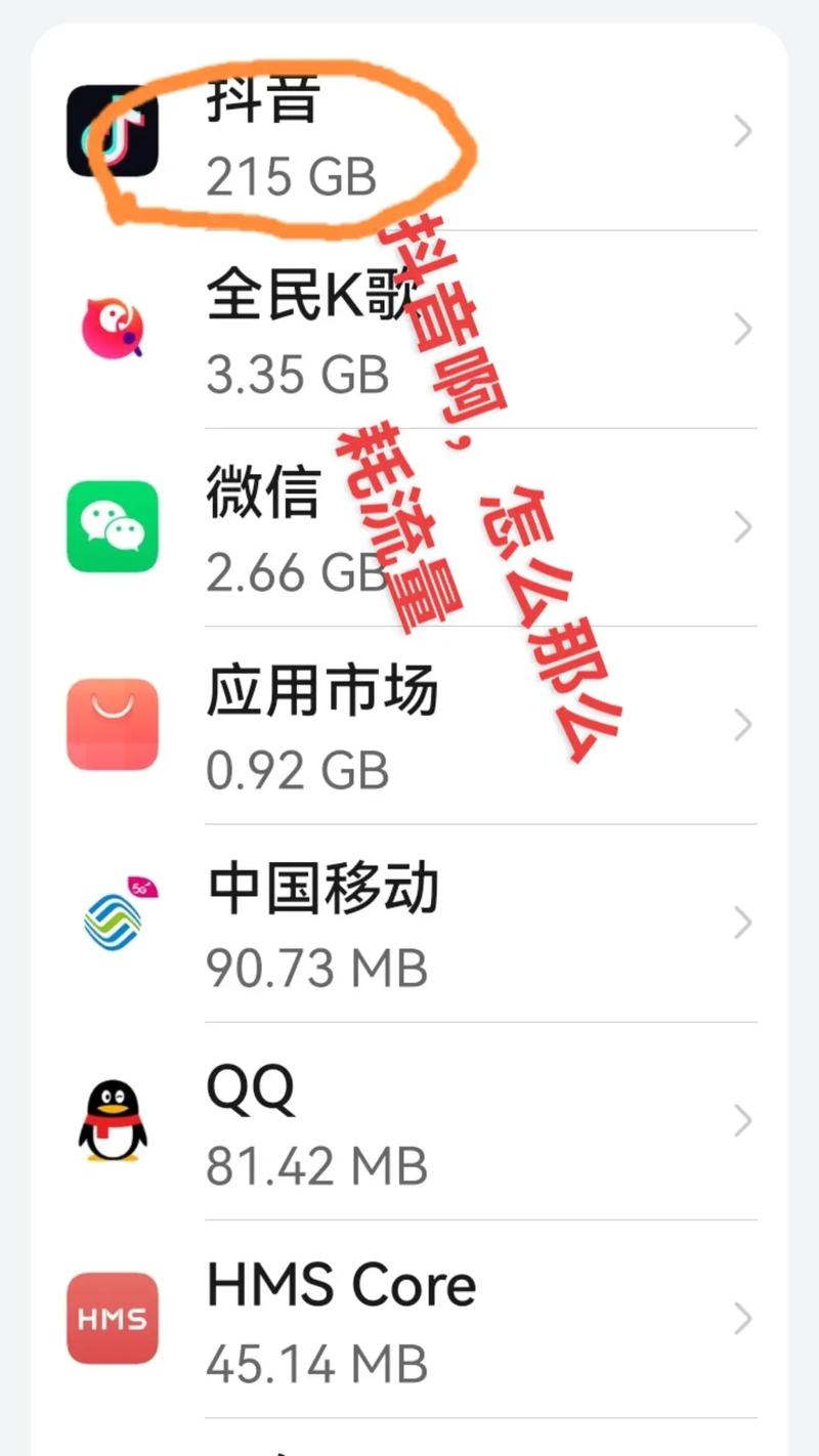 QQ卡耗流量