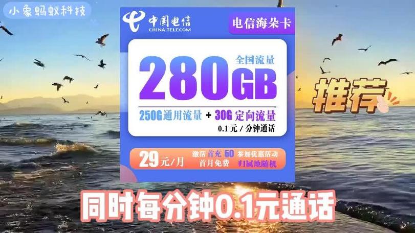 电信29元流量图片卡