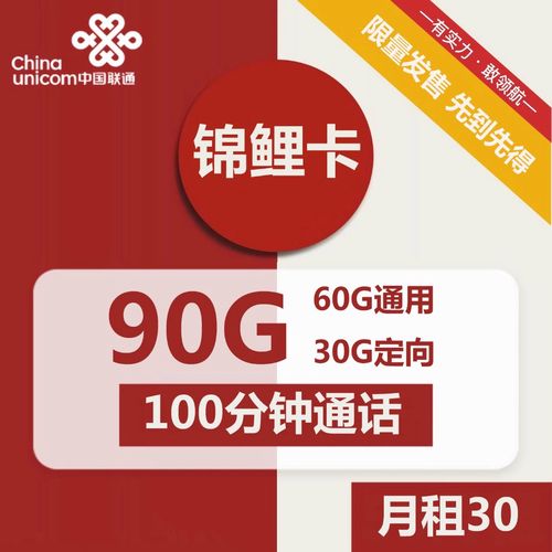 辽宁联通无限流量卡