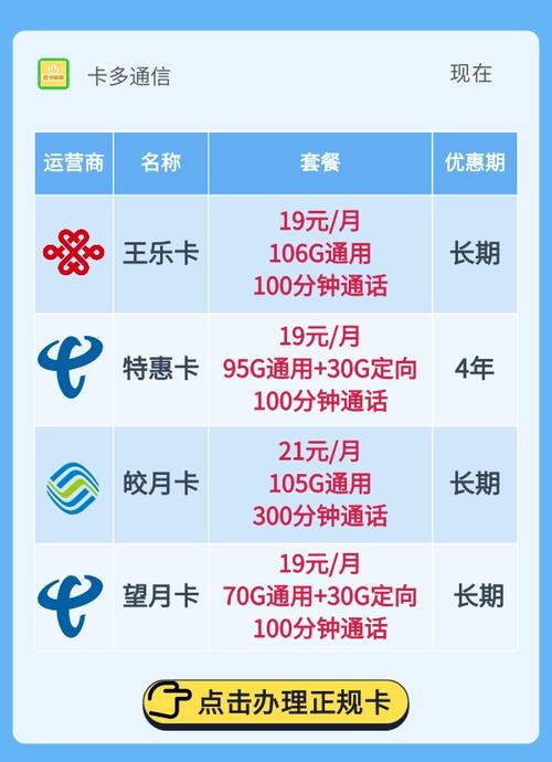 选择什么无限流量卡划算