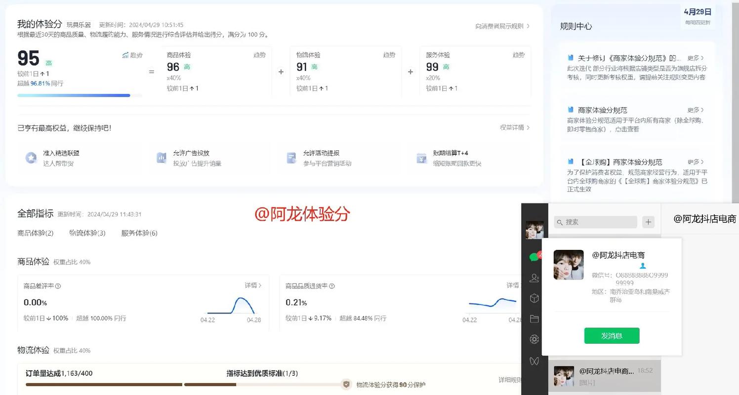 抖音对店铺评分有什么用