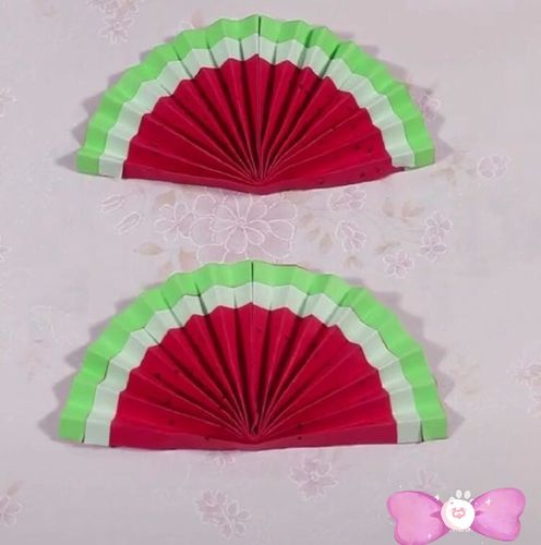 快手扇子怎么折