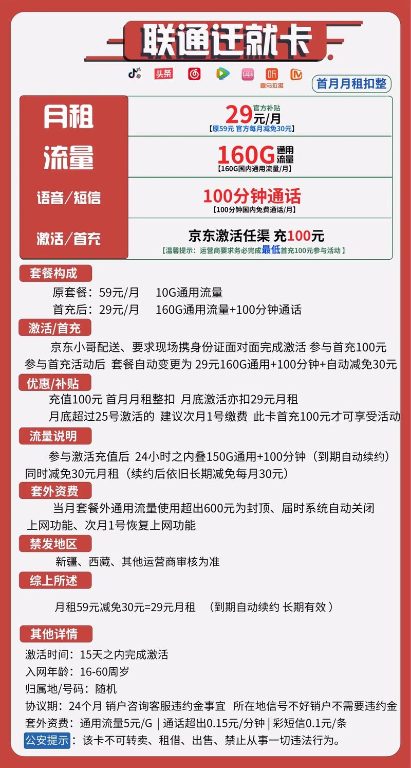纯流量卡补贴
