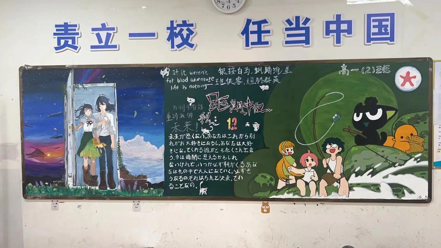 抖音黑板报什么意思呀