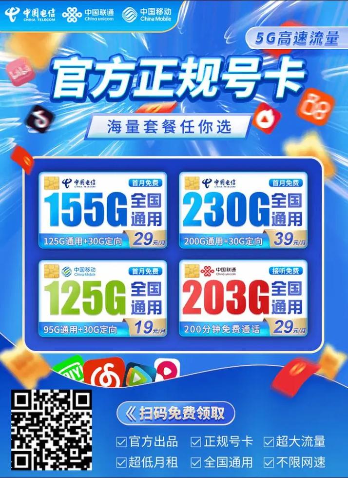 流量卡续费联通还是移动