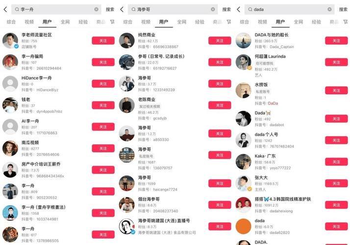 抖音最多的是什么用户号