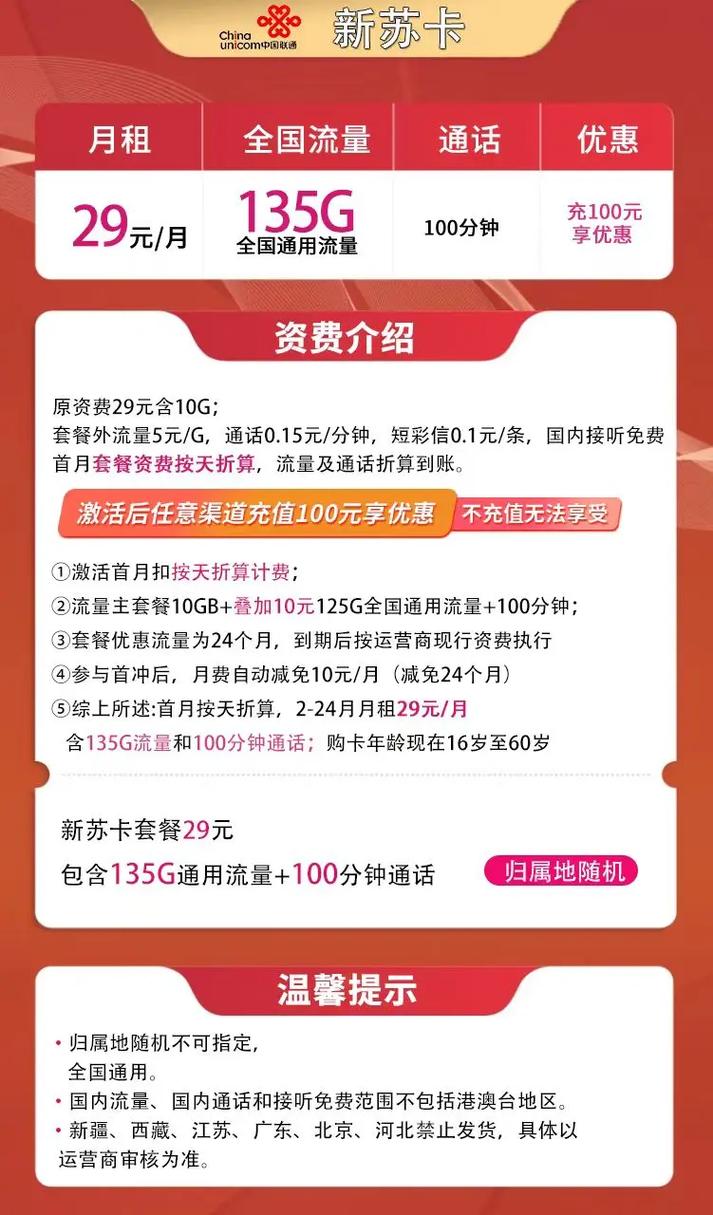 联通流量卡推销电话