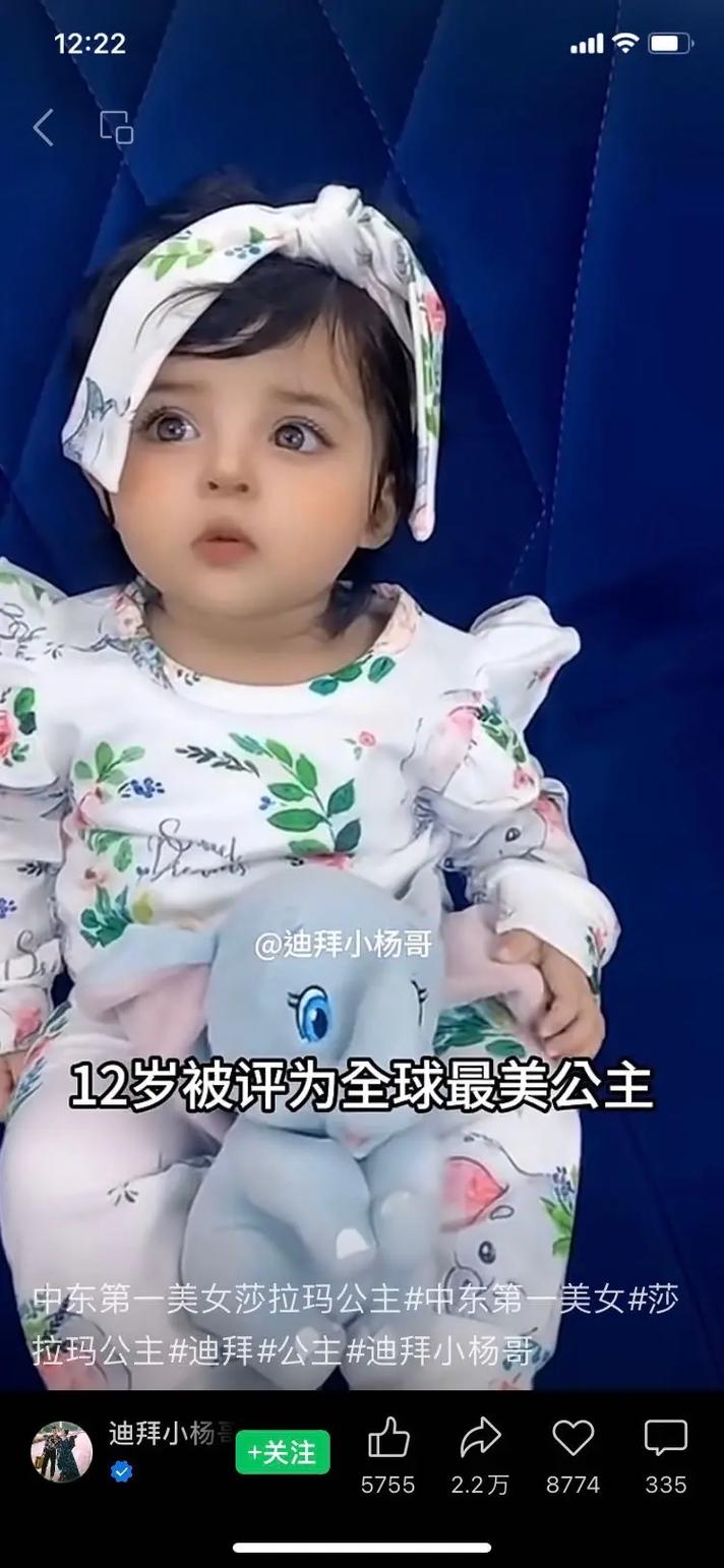 抖音网红迪拜公主叫什么