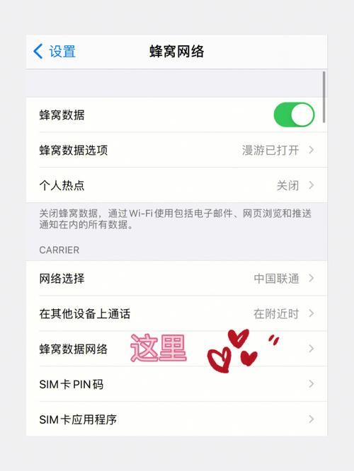 ios流量卡不能开热点