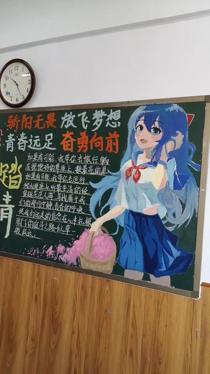抖音黑板报什么意思呀