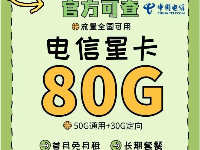 流量卡电信每月200度