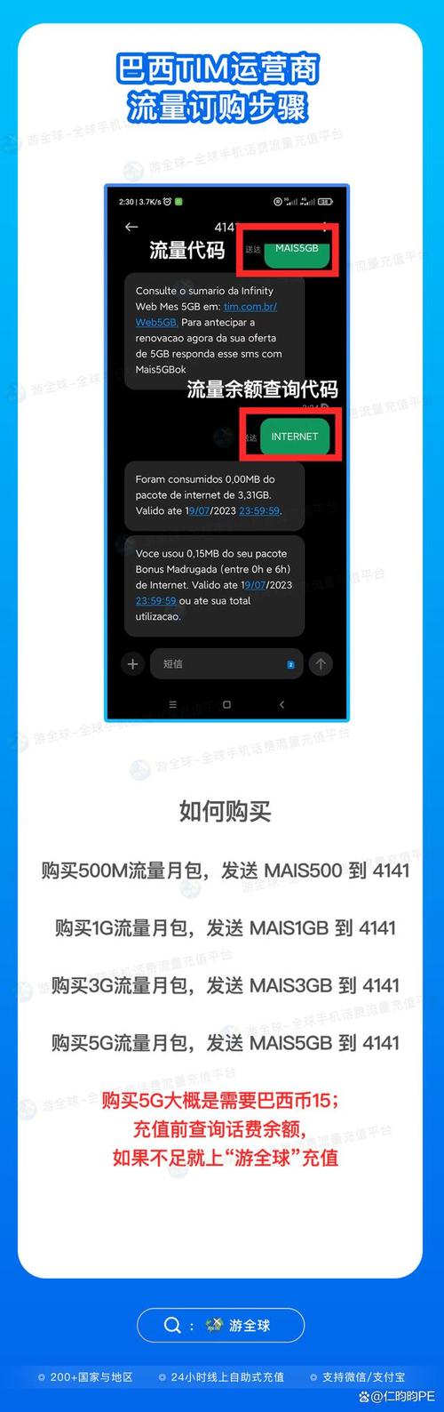 tim卡充流量