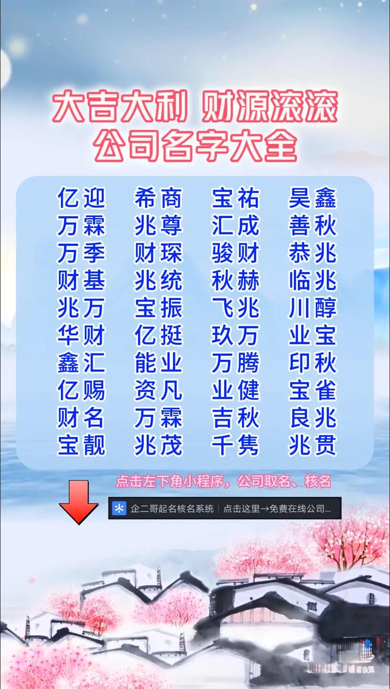 做抖音公司开什么名字好