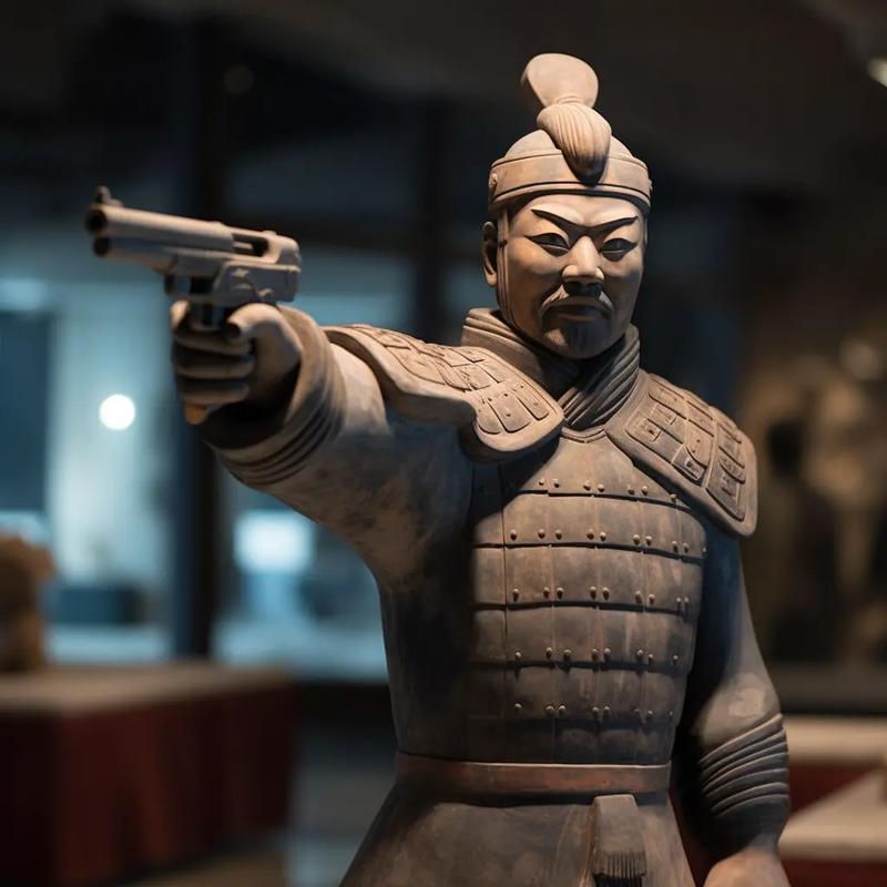 抖音挂兵马俑是什么道具