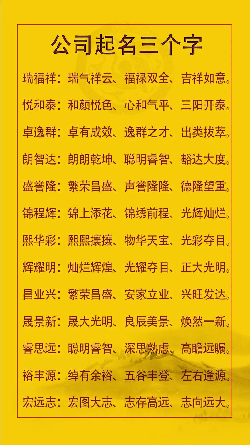 做抖音公司开什么名字好