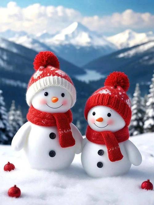 抖音表情里小雪人是什么