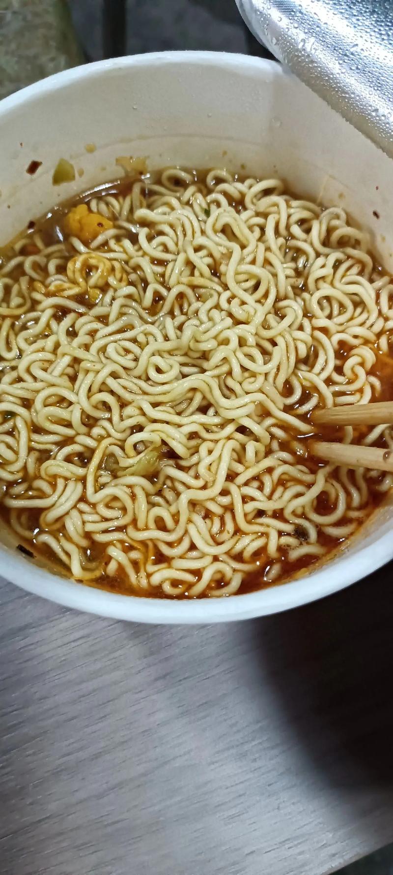 抖音吃泡面是什么意思呀