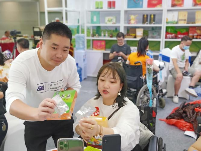 残疾人抖音直播间卖什么