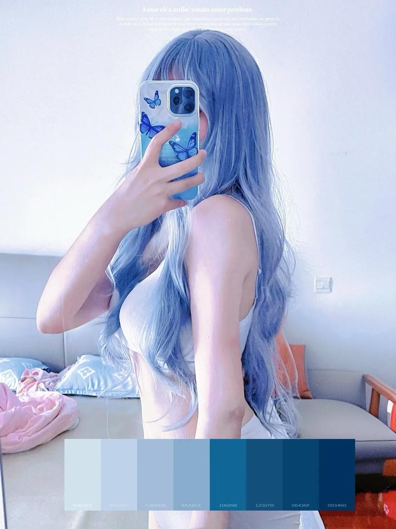 抖音里说的蓝毛是什么