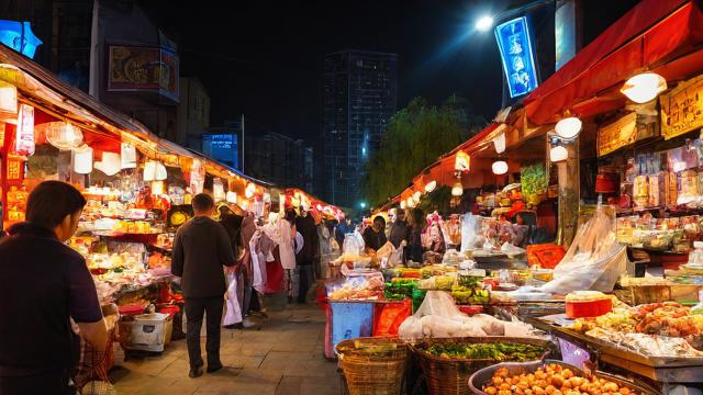 抖音四川夜市摆摊卖什么