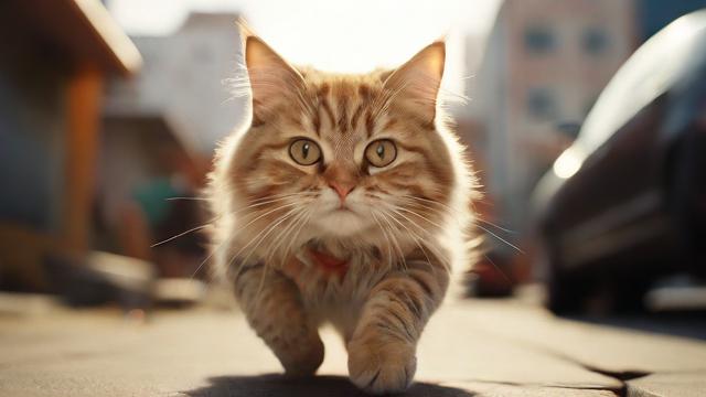 抖音走路带风的猫是什么