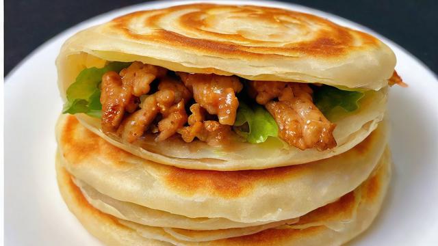 抖音网红煎肉饼叫什么