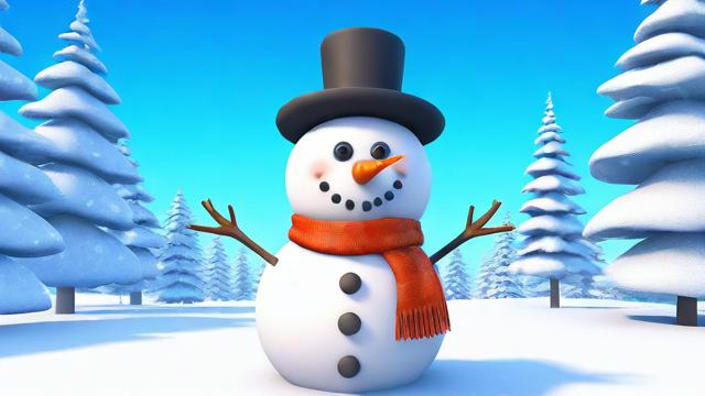 抖音表情里小雪人是什么