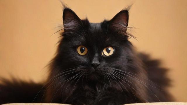 抖音上黑毛色的猫是什么