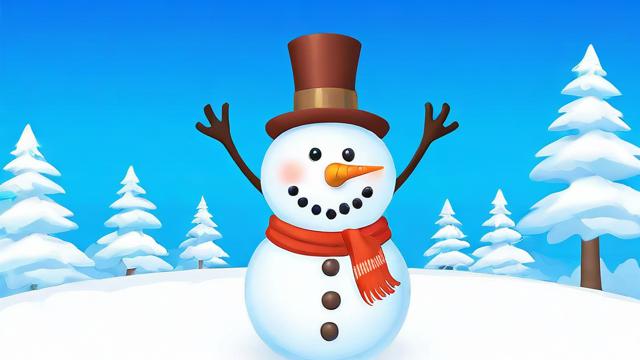 抖音表情里小雪人是什么