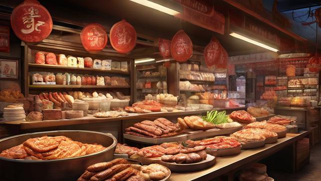 熟食店抖音里选什么类目