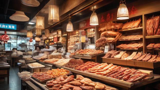 熟食店抖音里选什么类目