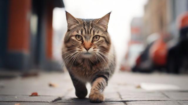 抖音走路带风的猫是什么