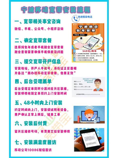 宽带安装如何预约时间?