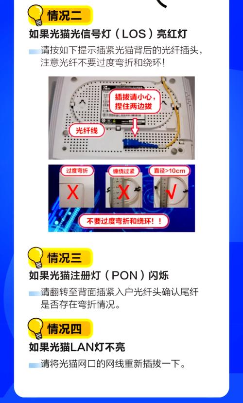 如何查看宽带猫故障？