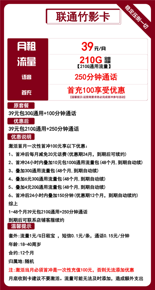 联通卡转网如何选择套餐？