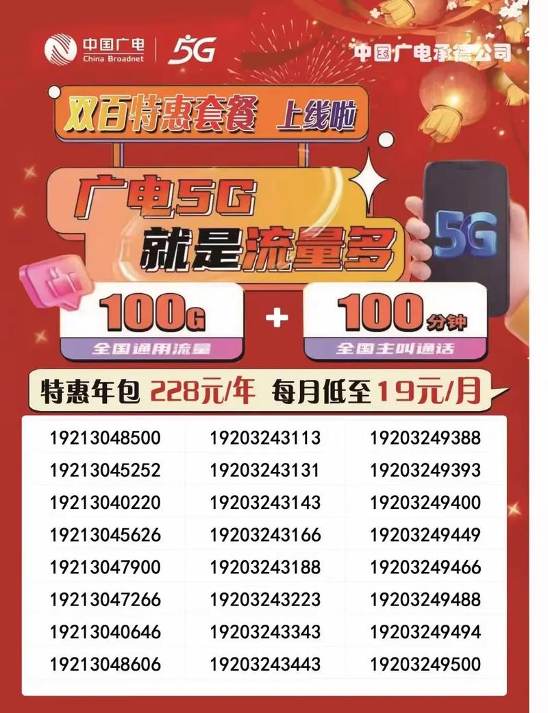 广电卡官方套餐有哪些?