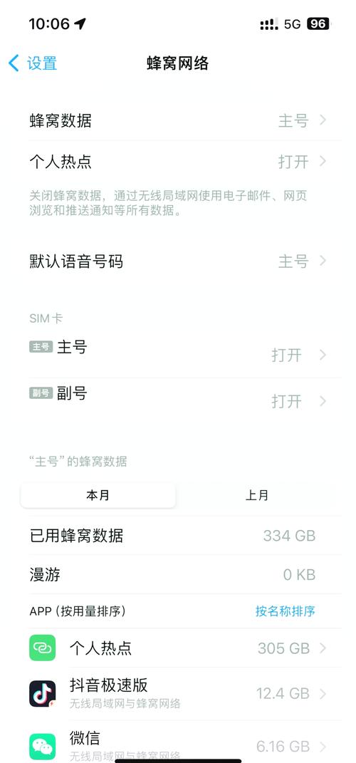 查看手机流量用了多少?