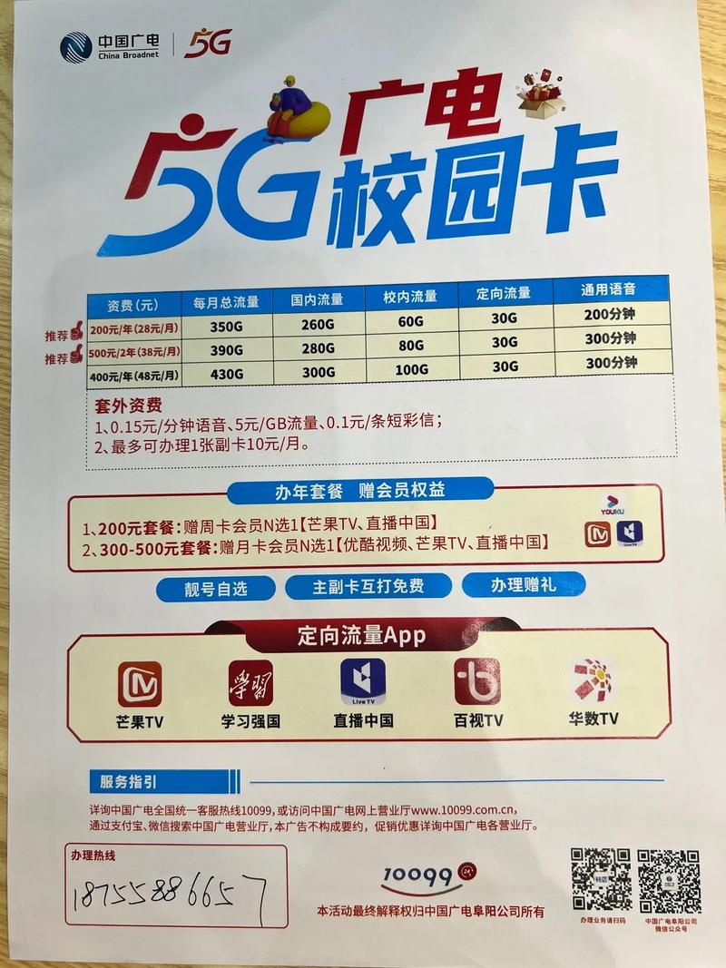 中国广电卡最新套餐有哪些?