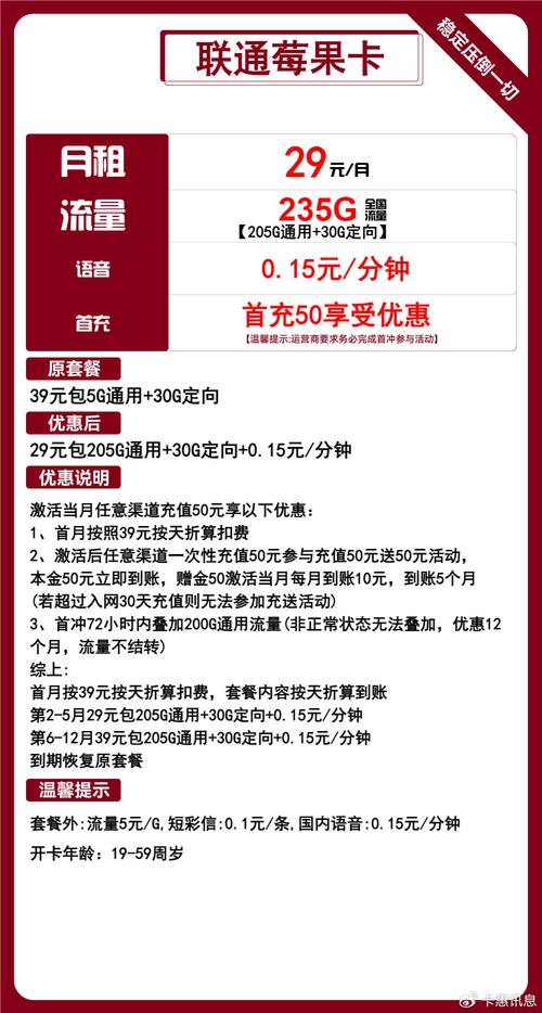 联通卡老用户换什么套餐?