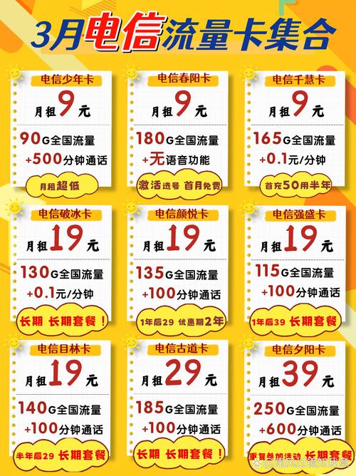 电信哪个套餐卡好用实惠？