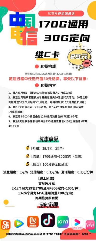 电信流量卡哪个套餐靠谱?