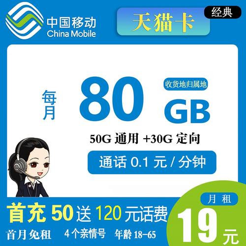 天猫移动卡哪个套餐好?