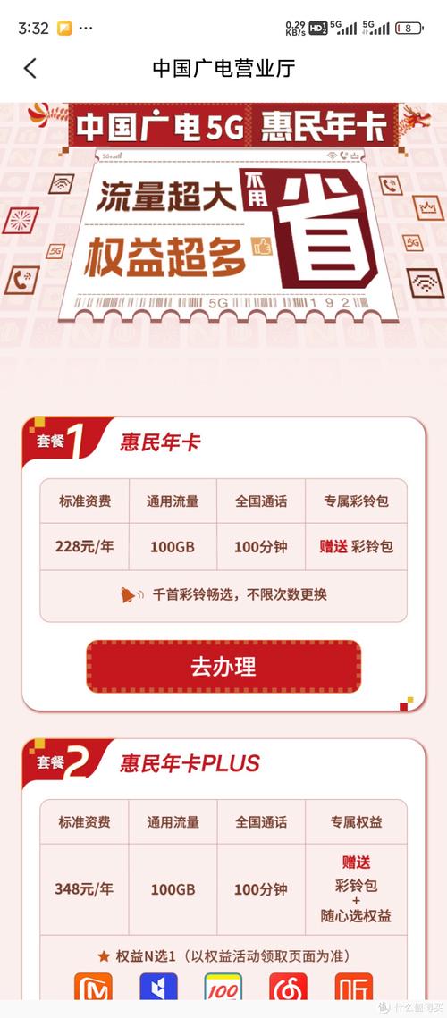 广电348元惠民卡权益有哪些?