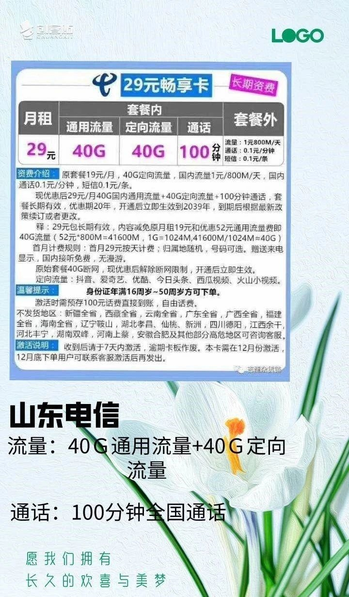 网络卡顿选电信哪个套餐?