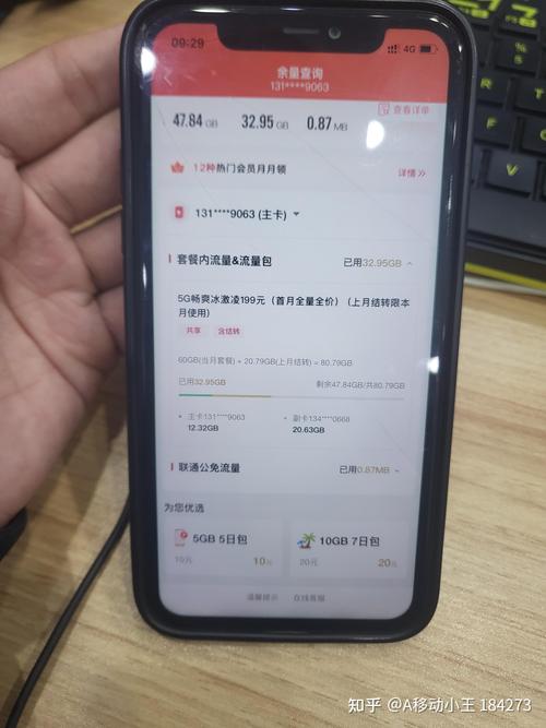 手机副卡流量多少?